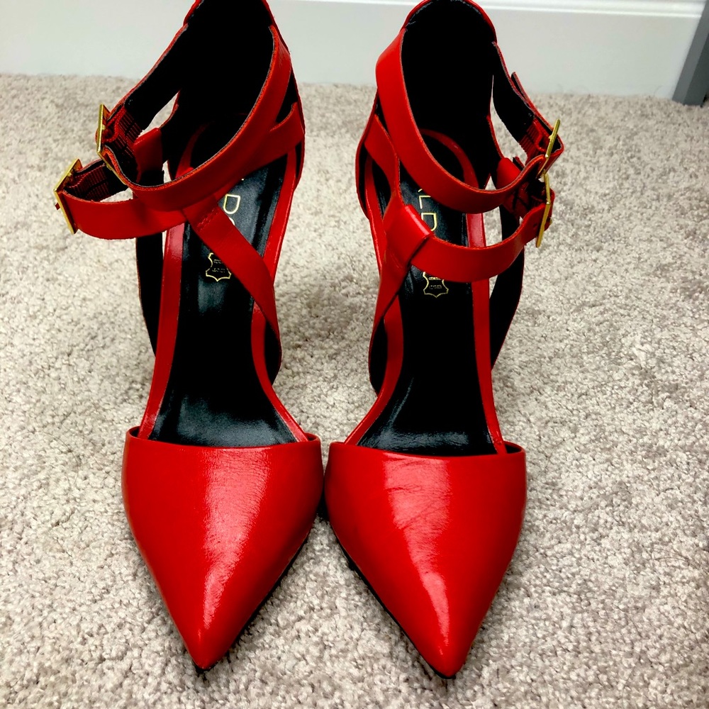 Aldo High Heel Red Shoe